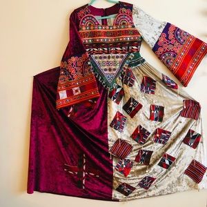 Long dress for parties.